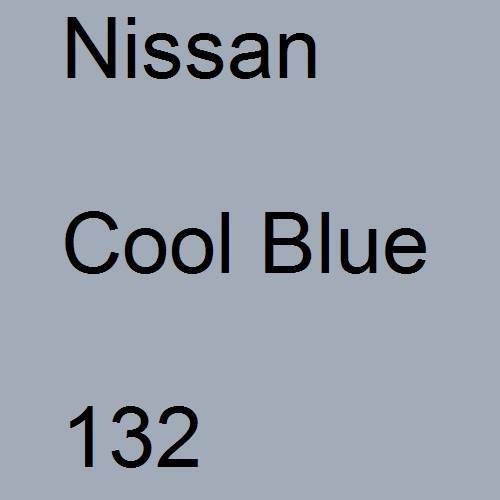 Nissan, Cool Blue, 132.